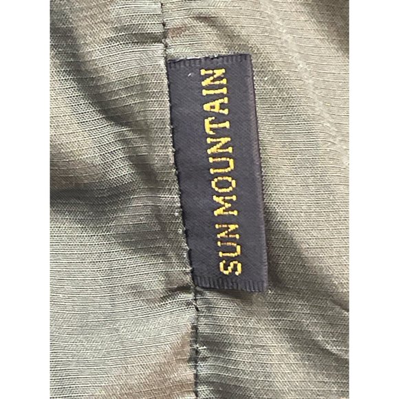 Sun mountain performance outerwear size large hunter green zipper up - Picture 4 of 16